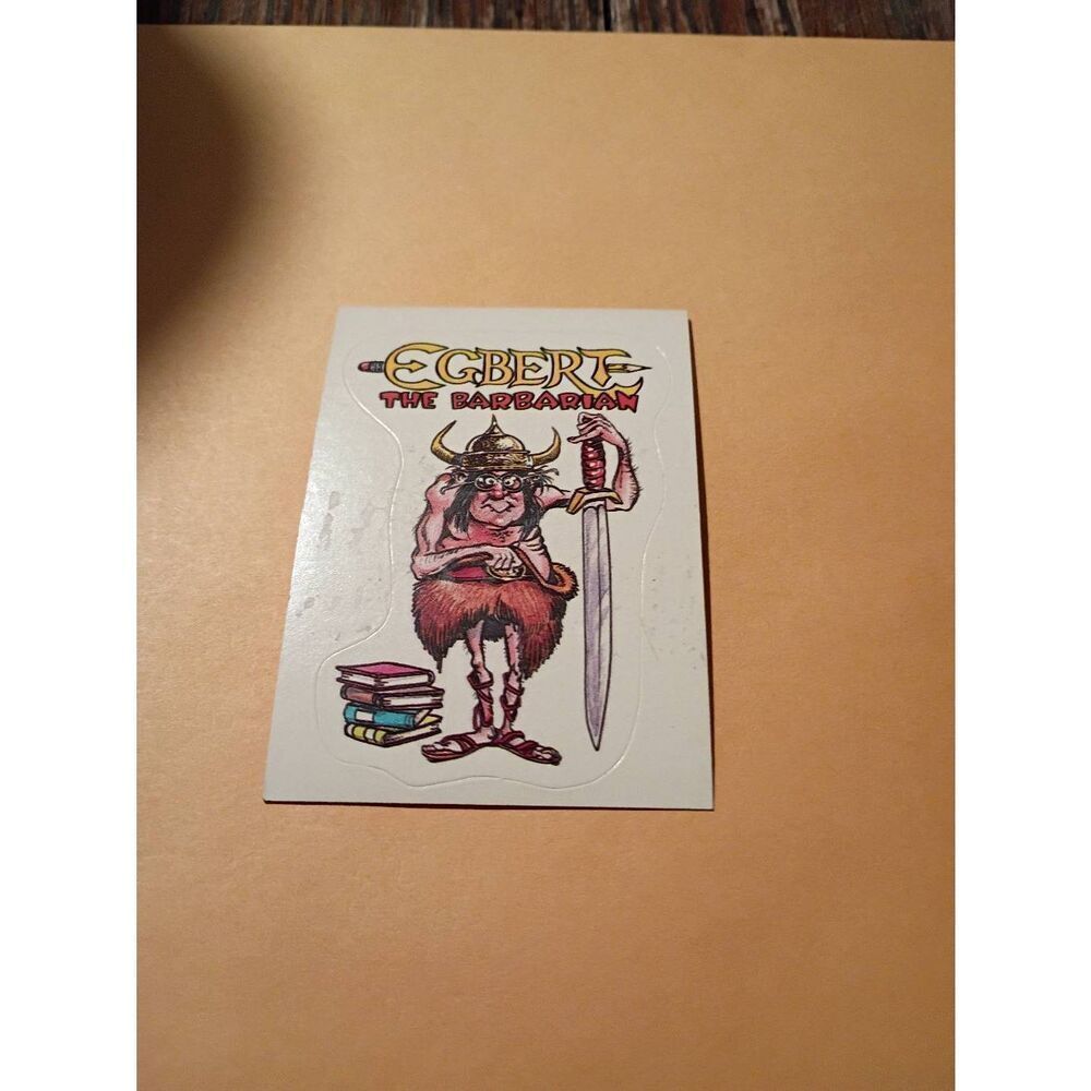 1983 General Mills Zero Heroes Trading Card Sticker Card Vintage #17